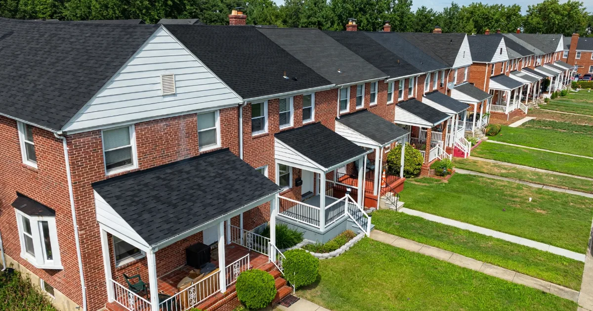 Roofing project in Maryland